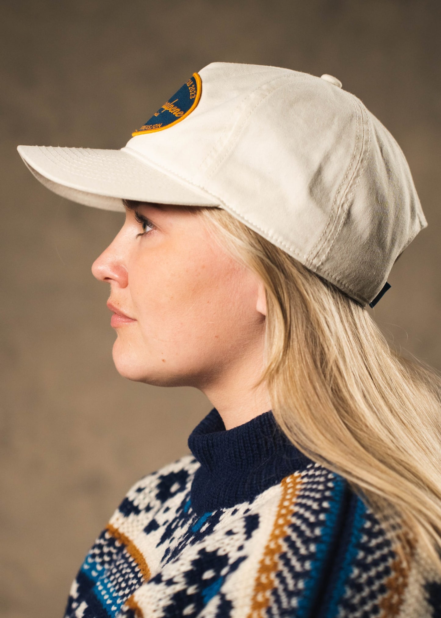 Sunnmørsalpene Rekreasjon Caps – Kremhvit