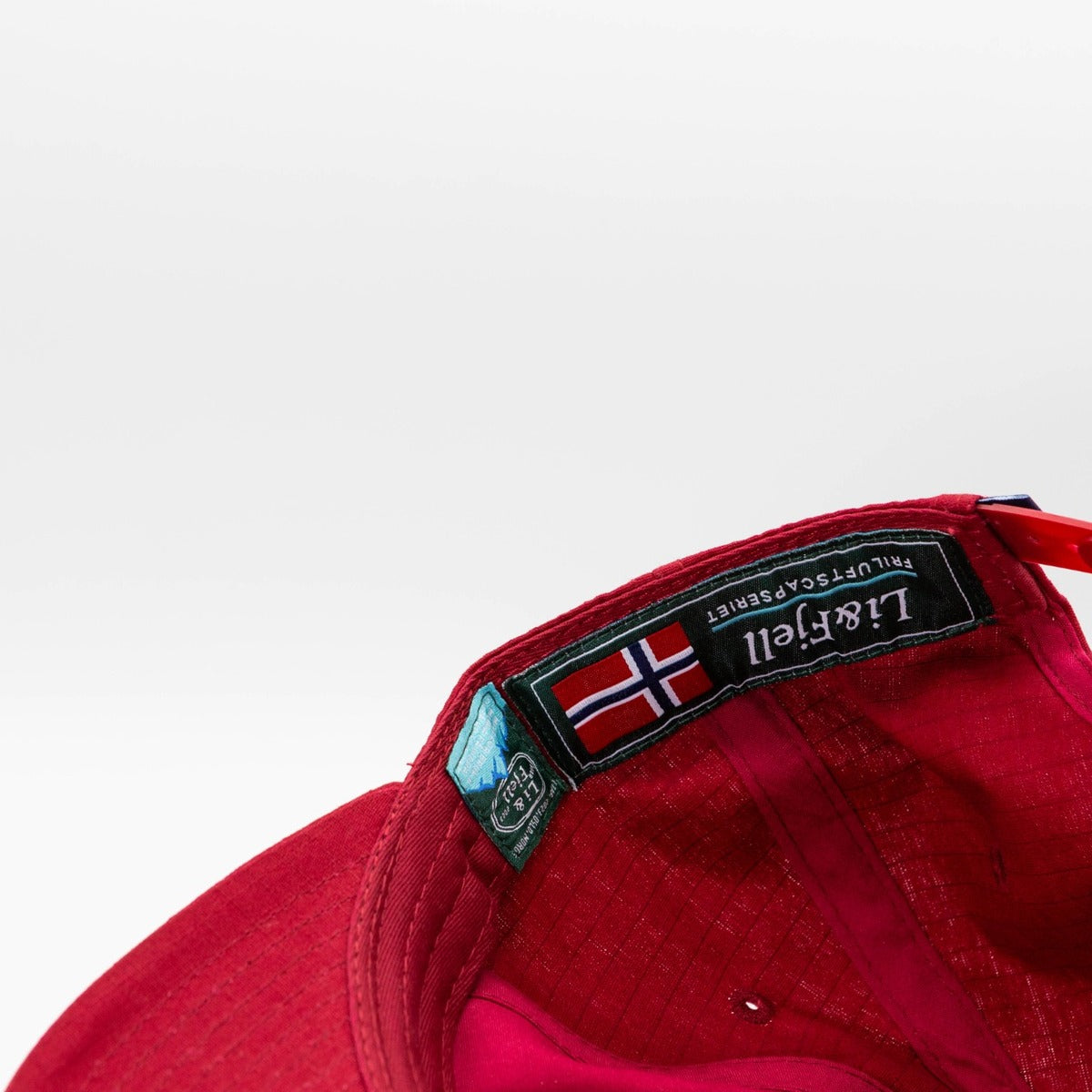 Nordmarka Patch Caps - Dyp Rød