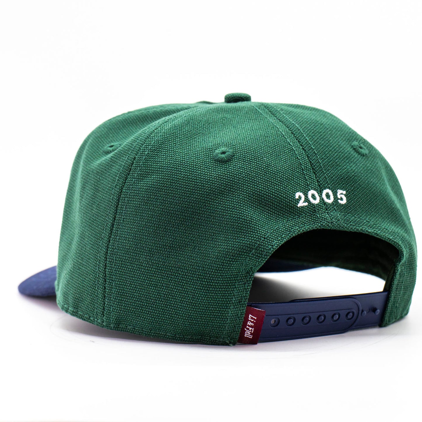 Folgefonna Kanvas Caps - Grønn/Navy