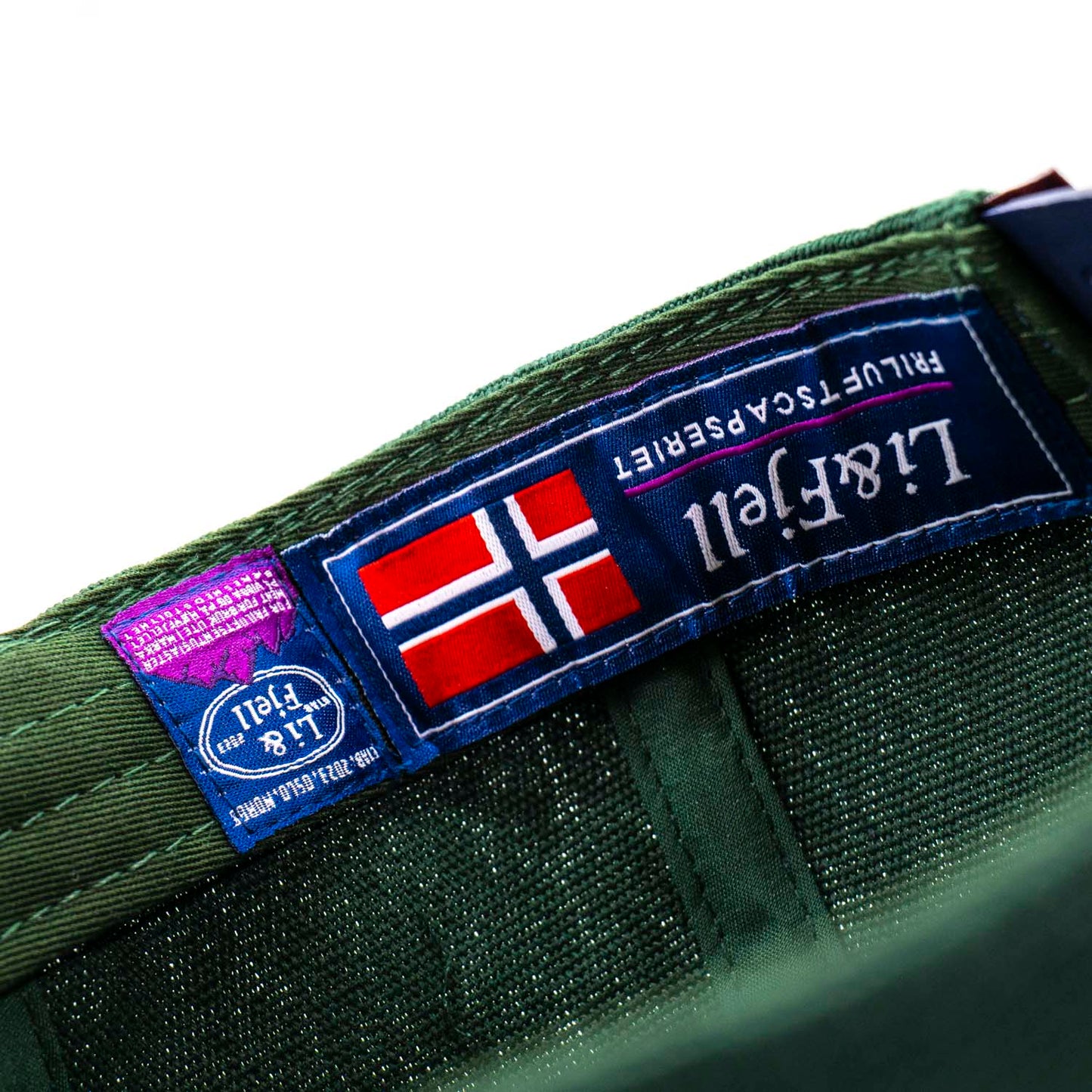 Folgefonna Kanvas Caps - Grønn/Navy