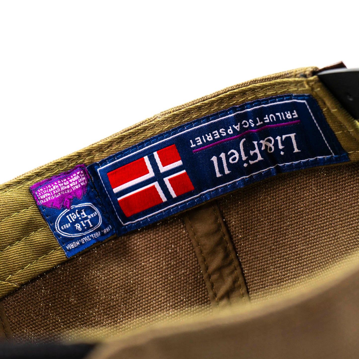 Dovre Kanvas Caps - Sand/Svart