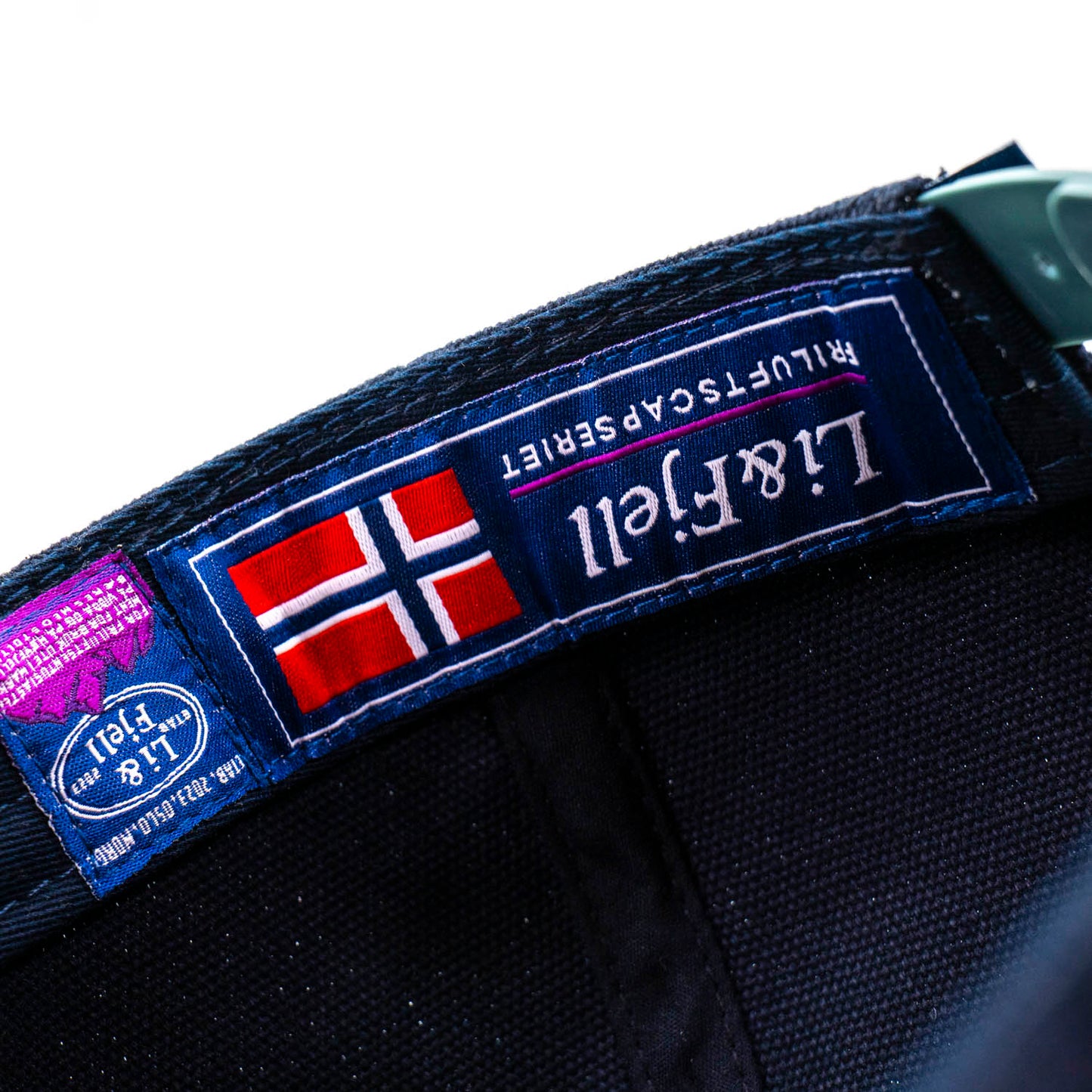 Sunnmørsalpane Kanvas Caps - Dyp blå/Turkis