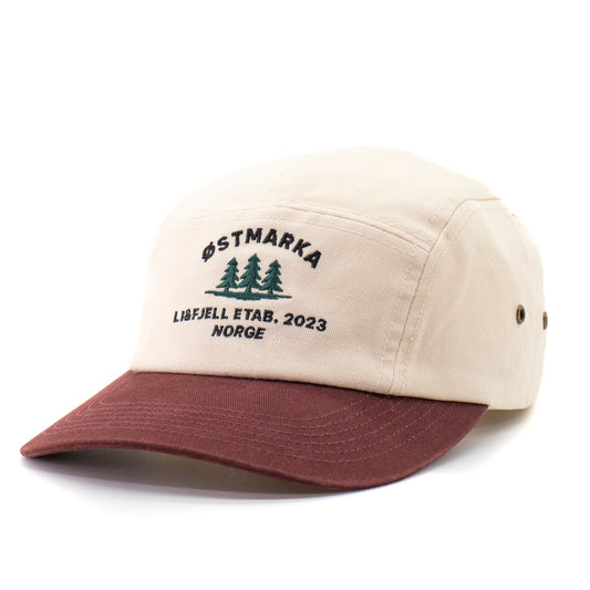 Østmarka Camper – Hvit/Burgunder