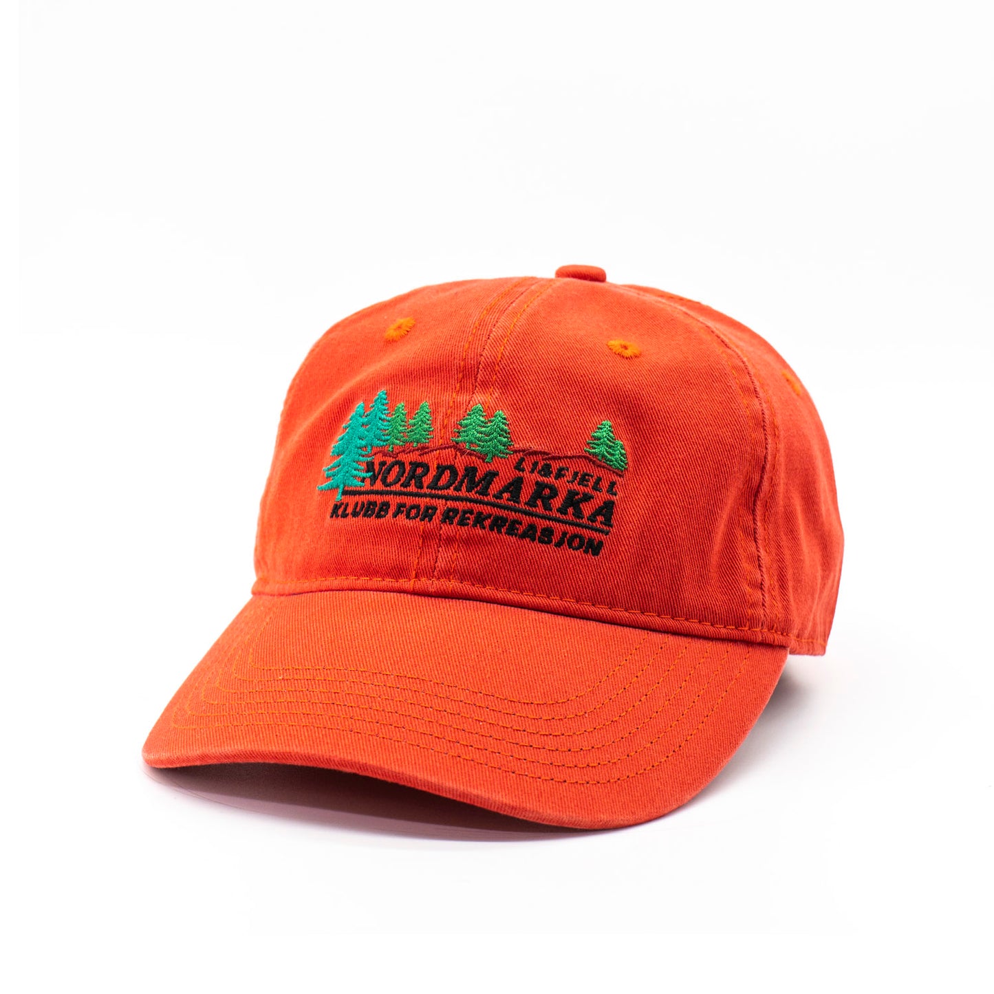 Nordmarka Low Profile Caps - Rød