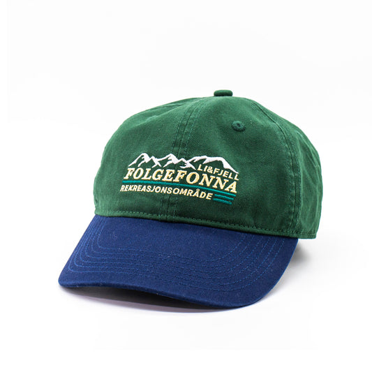 Folgefonna Low Profile Caps - Grønn/Navy