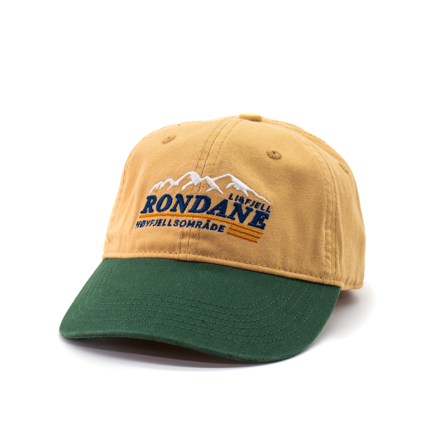 Rondane Low Profile Caps - Beige/grønn