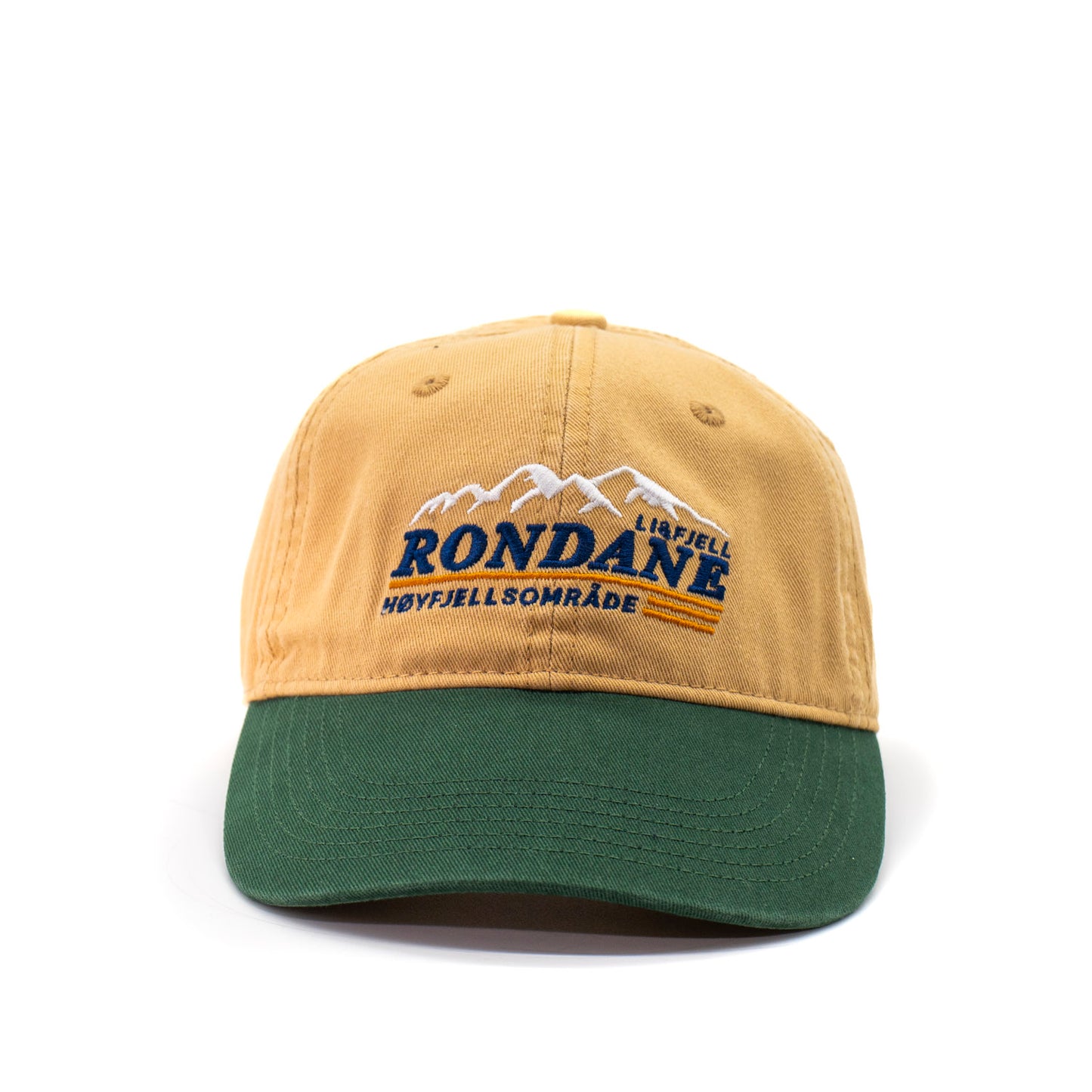 Rondane Low Profile Caps - Beige/grønn