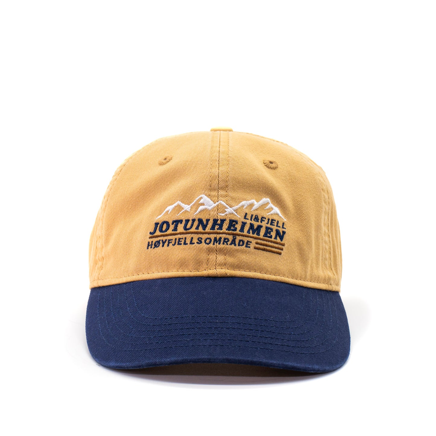 Jotunheimen Low Profile Caps - Beige/blå