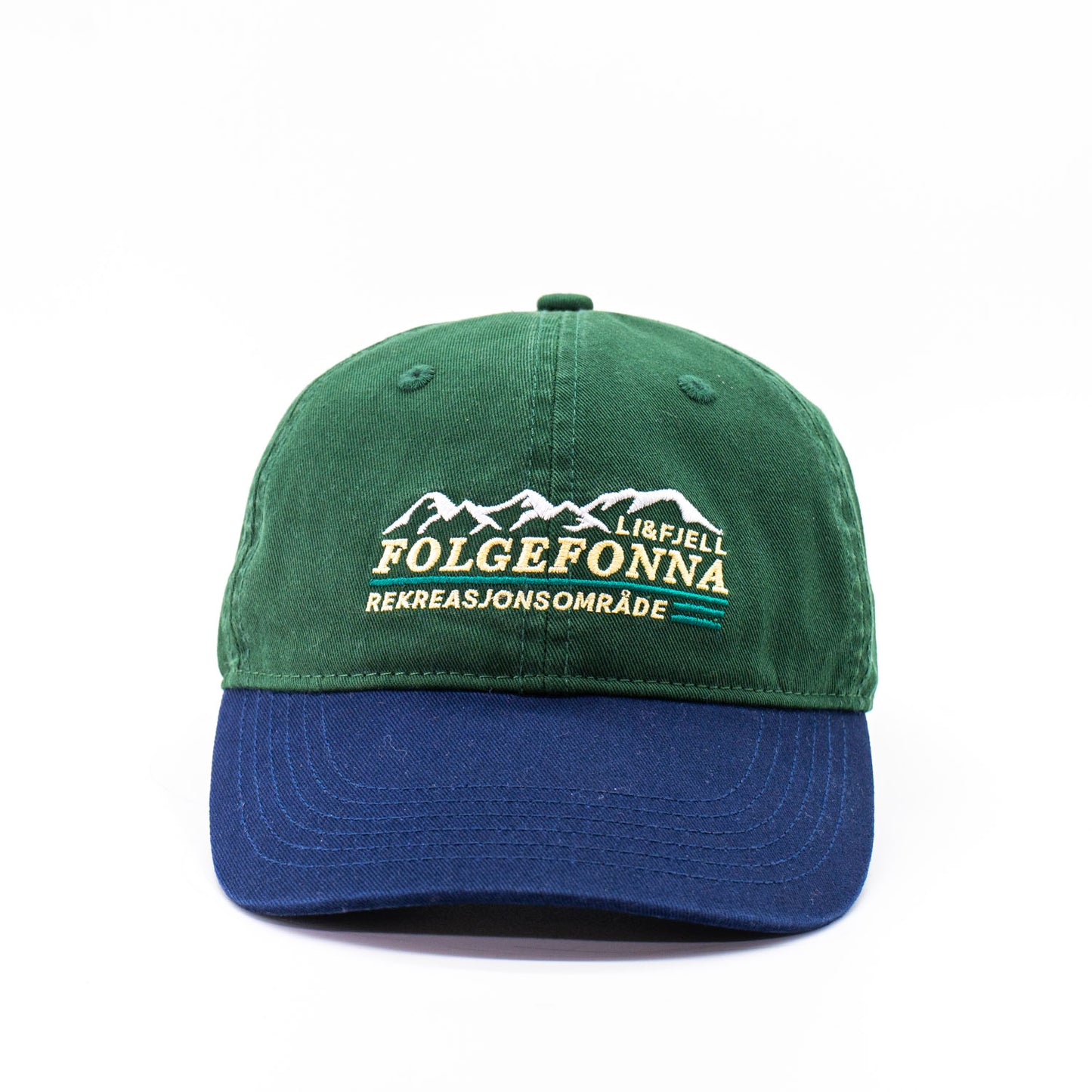 Folgefonna Low Profile Caps - Grønn/Navy