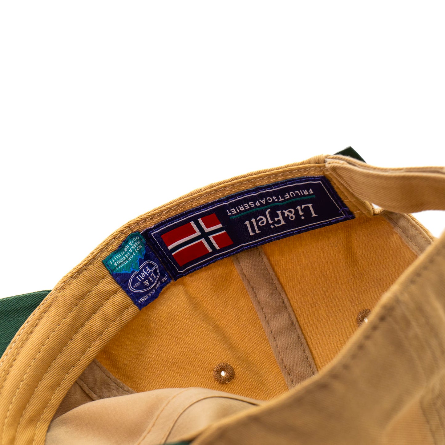 Rondane Low Profile Caps - Beige/grønn