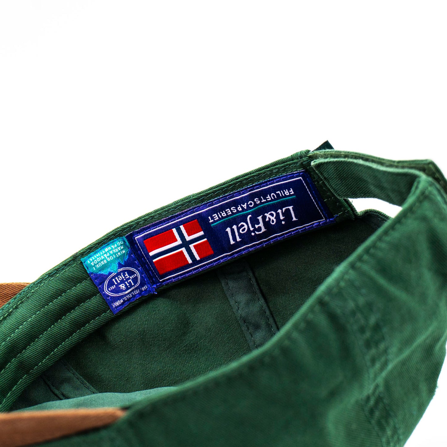 Hardangervidda Low Profile Caps - Grønn/Brun