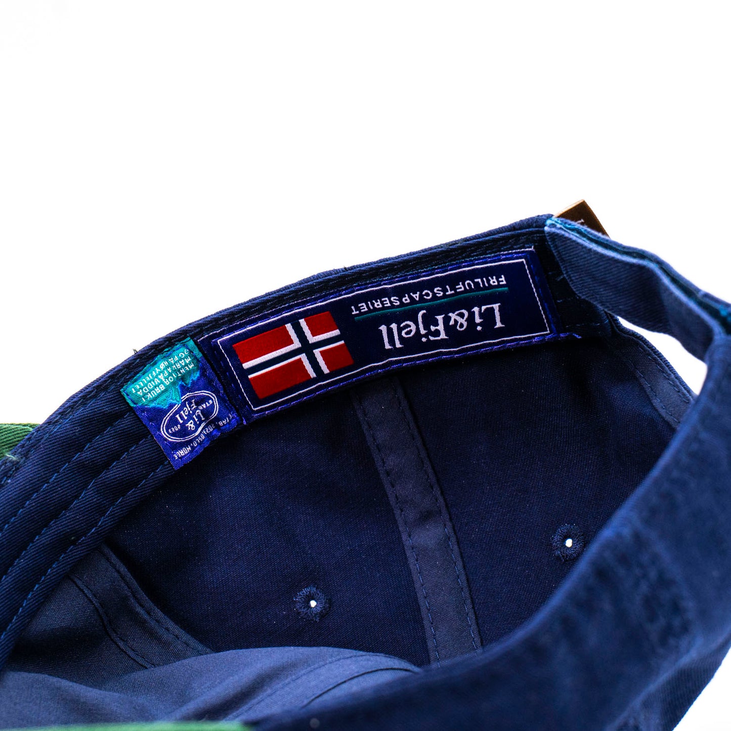 Femundsmarka Low Profile Caps - Navy/Grønn