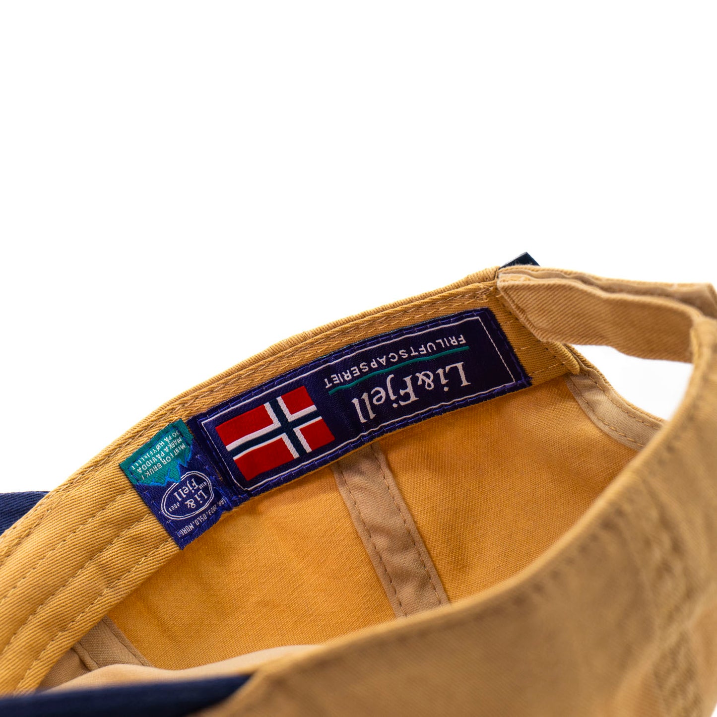 Jotunheimen Low Profile Caps - Beige/blå