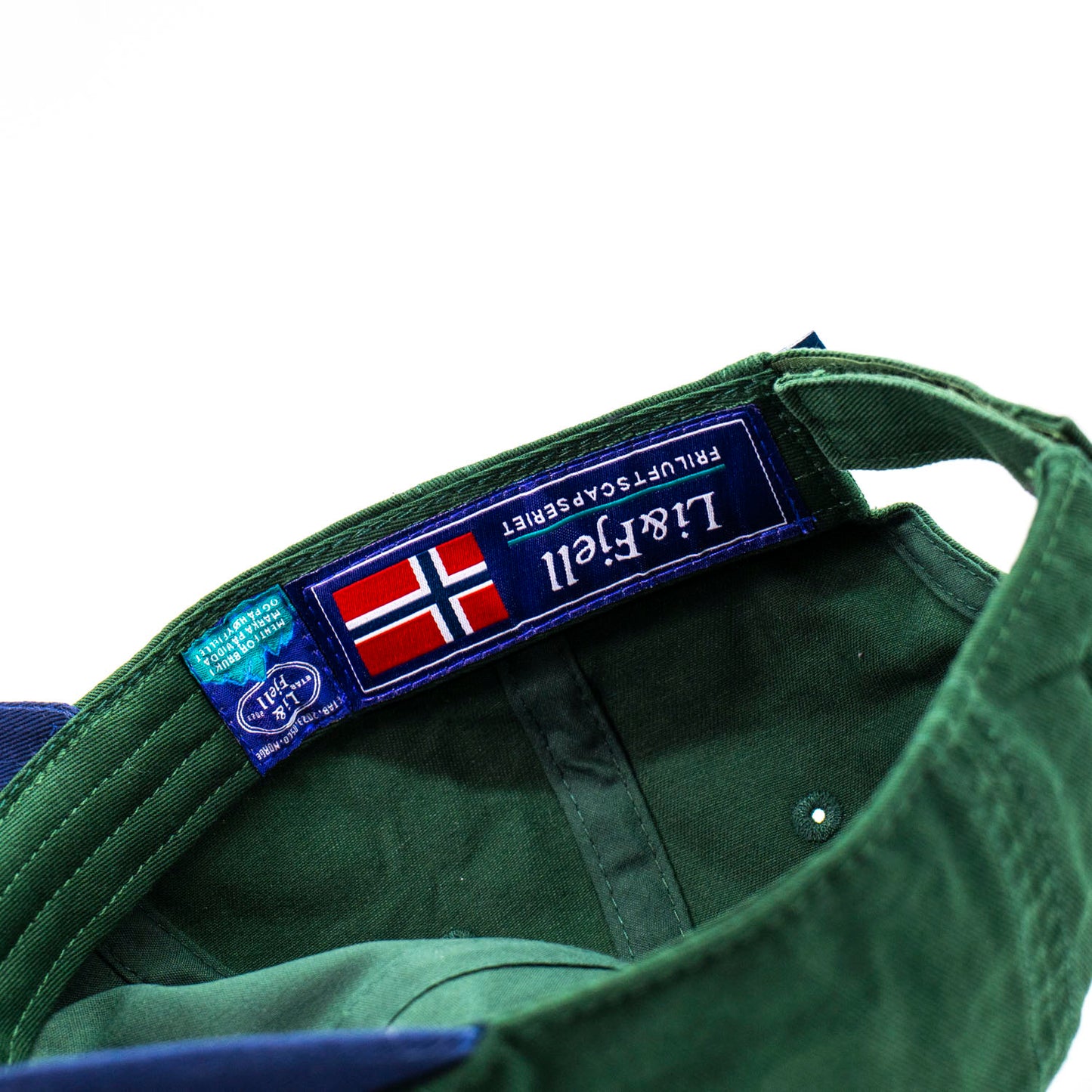 Folgefonna Low Profile Caps - Grønn/Navy