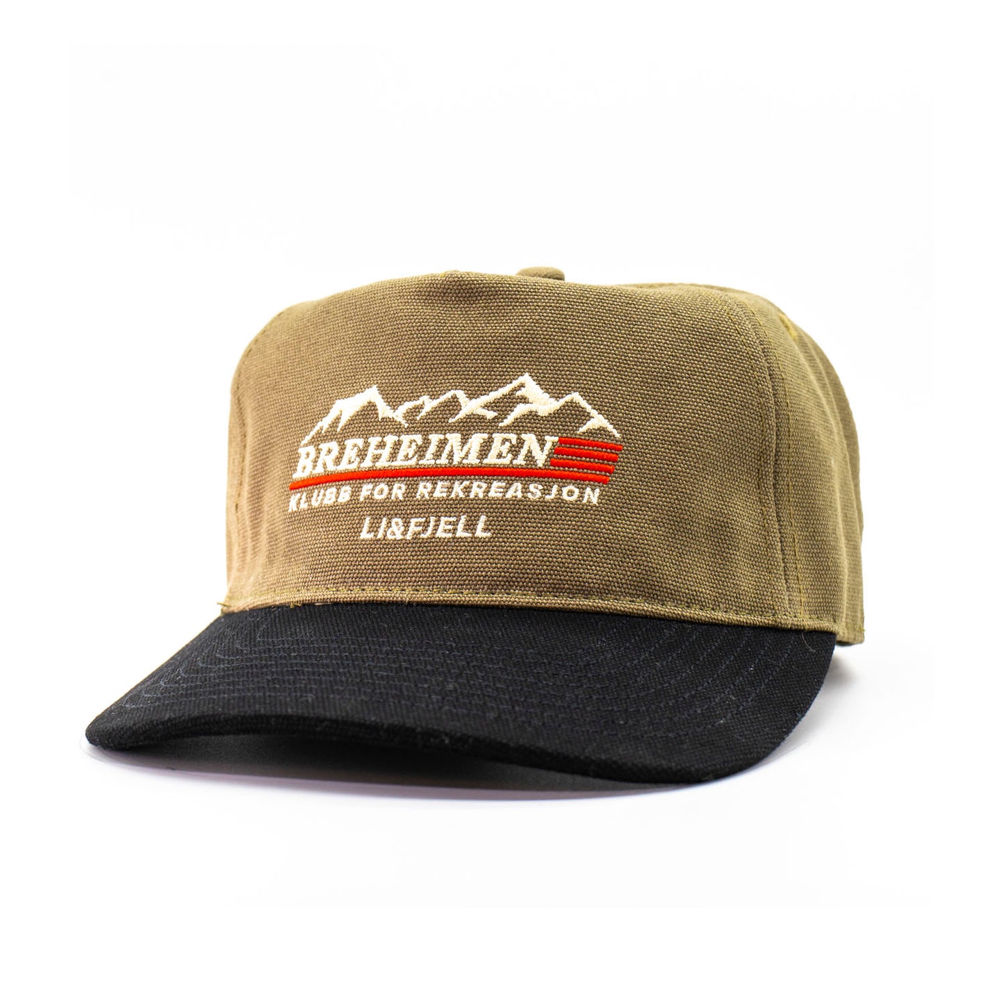 Breheimen Kanvas Caps - Sand/Svart