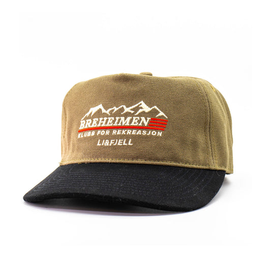 Breheimen Kanvas Caps - Sand/Svart