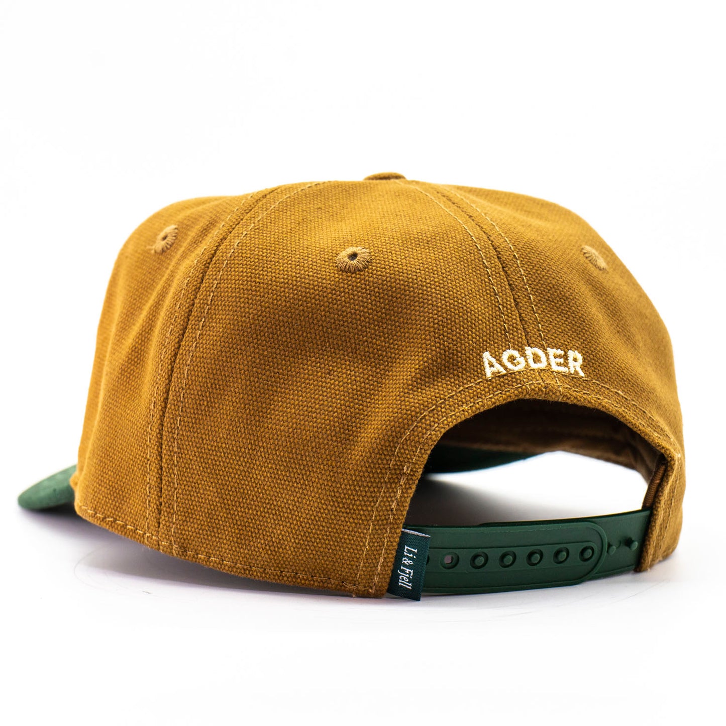 Setesdalsheiene Kanvas Caps - Karamell/Grønn