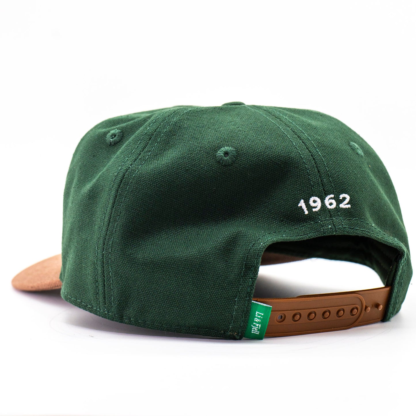 Rondane Kanvas Caps - Grønn/Lys brun