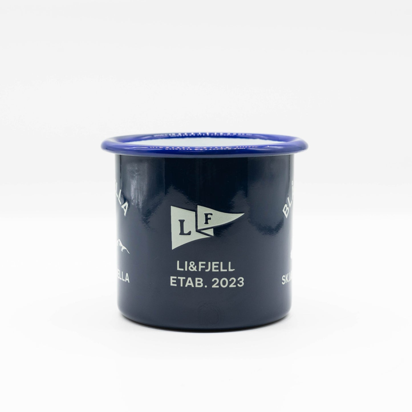 Blåfjella-Skjækerfjella Emaljekopp – Mørk Blå