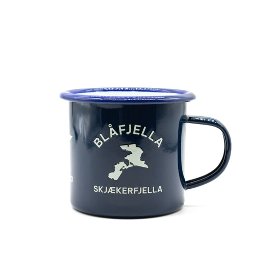 Blåfjella-Skjækerfjella Emaljekopp – Mørk Blå