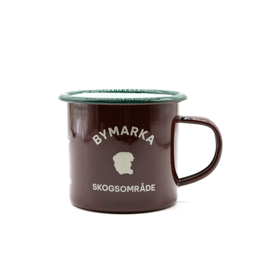 Bymarka Emaljekopp – Burgunder