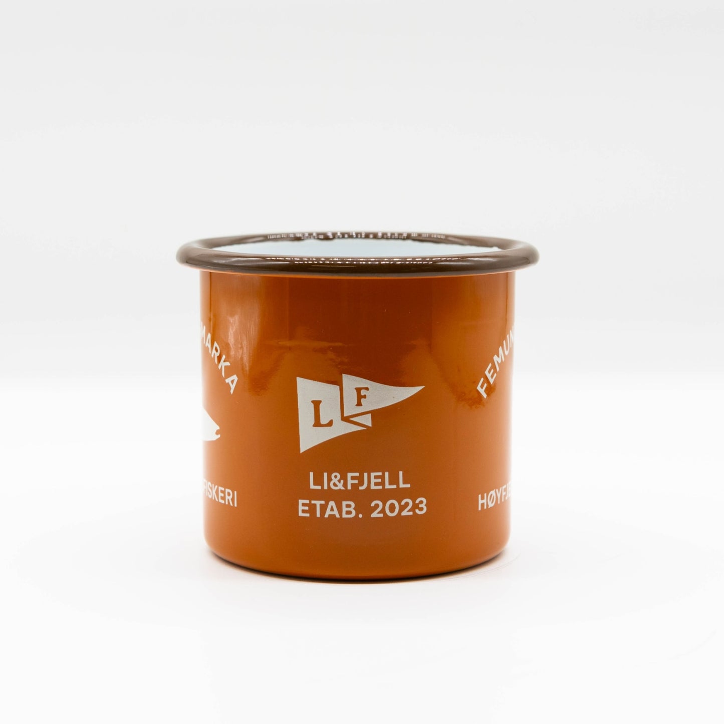 Femundsmarka Emaljekopp – Oransje