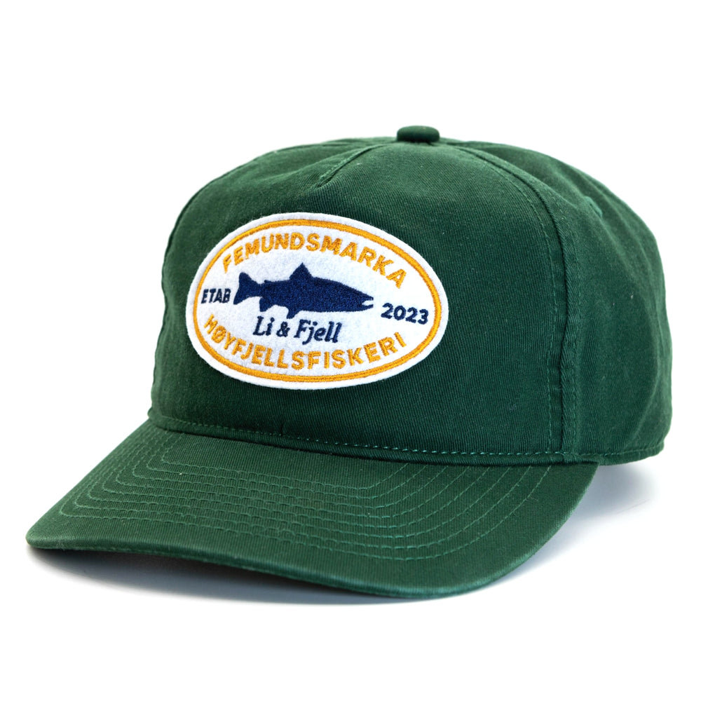 Femundsmarka Fiskeri Caps – Skogsgrønn