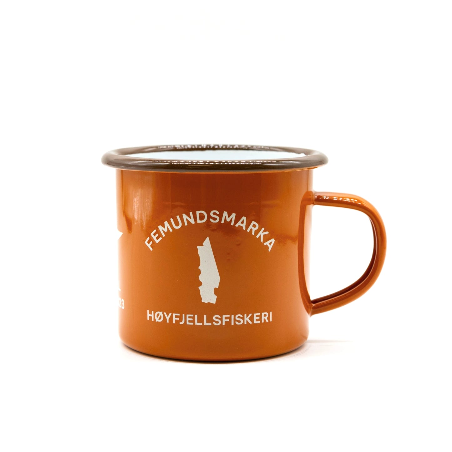 Femundsmarka Emaljekopp – Oransje