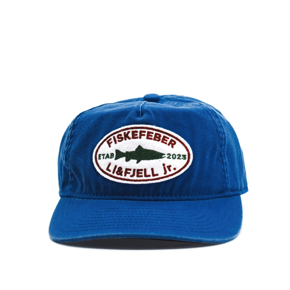 Fiskefeber Patch Caps jr. - Kobolt