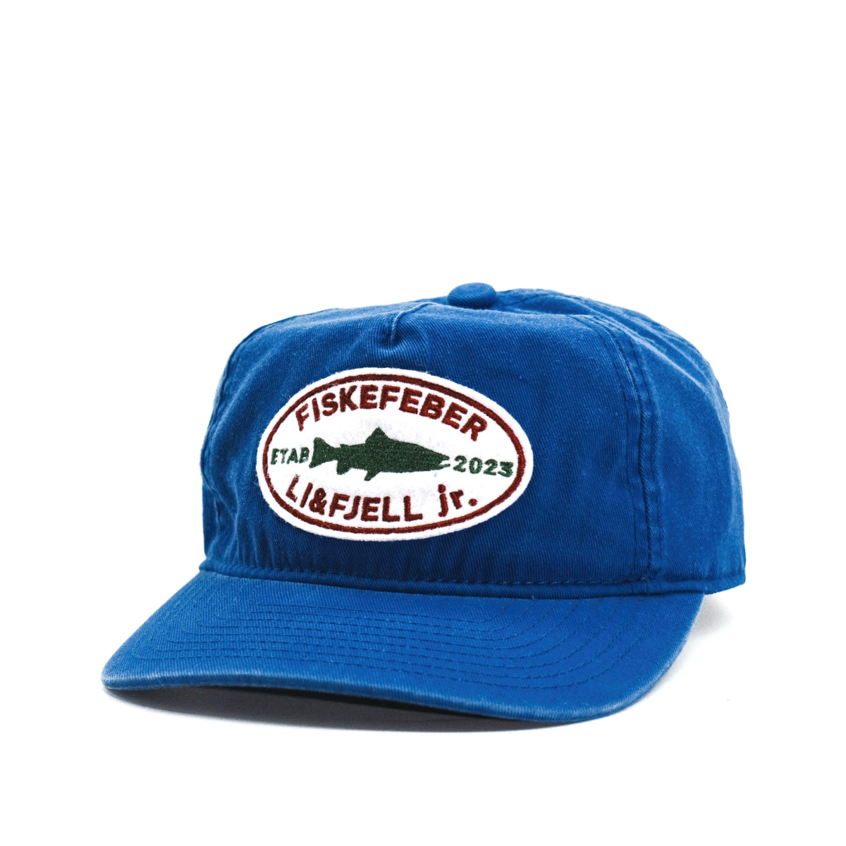 Fiskefeber Patch Caps jr. - Kobolt