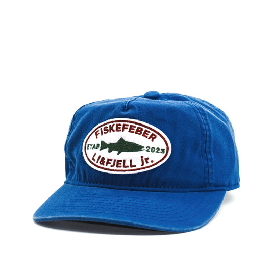 Fiskefeber Patch Caps jr. - Kobolt