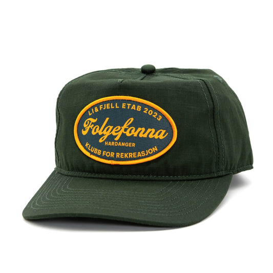 Folgefonna Patch Caps - Dyp Grønn