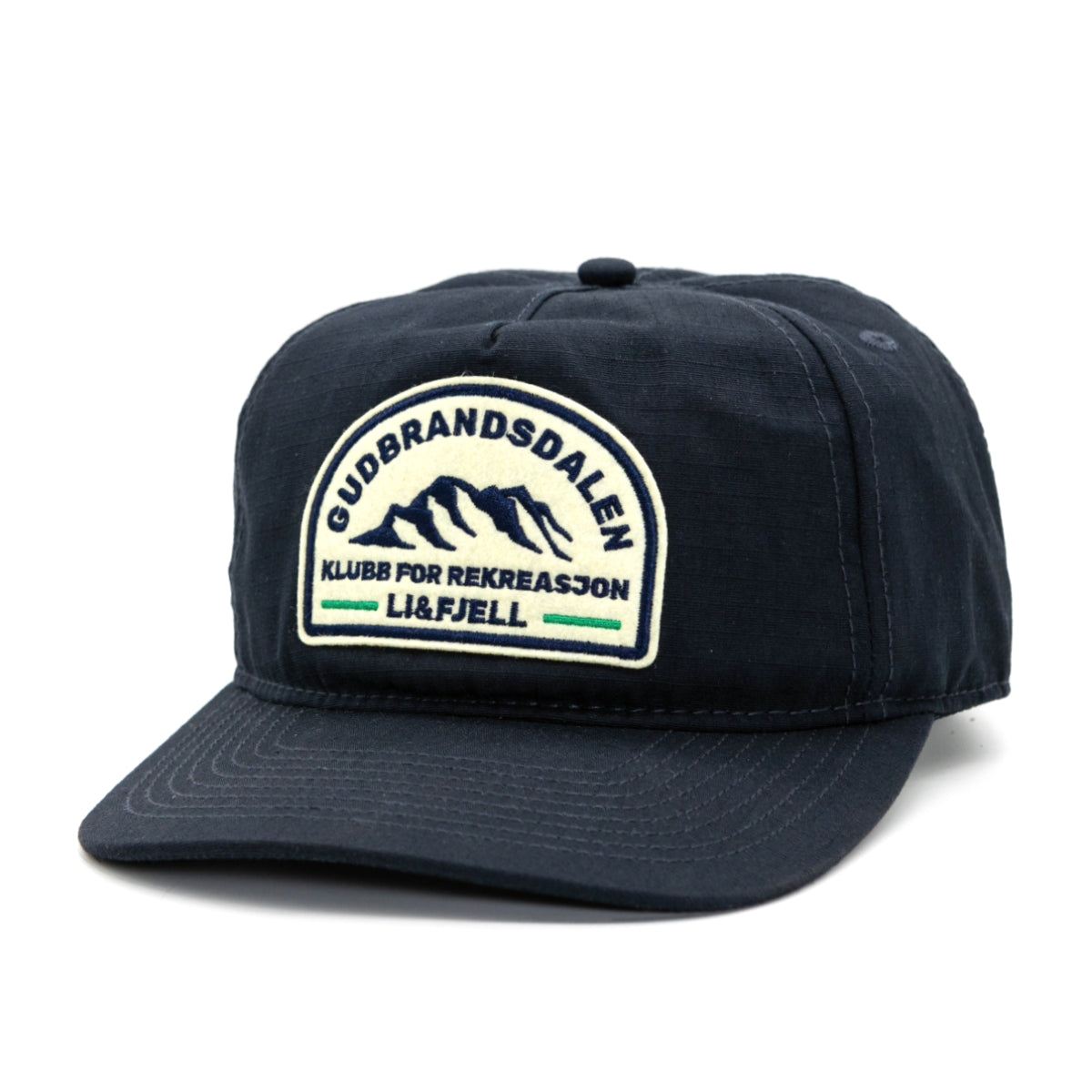 Gudbrandsdalen Patch Caps - Dyp Blå