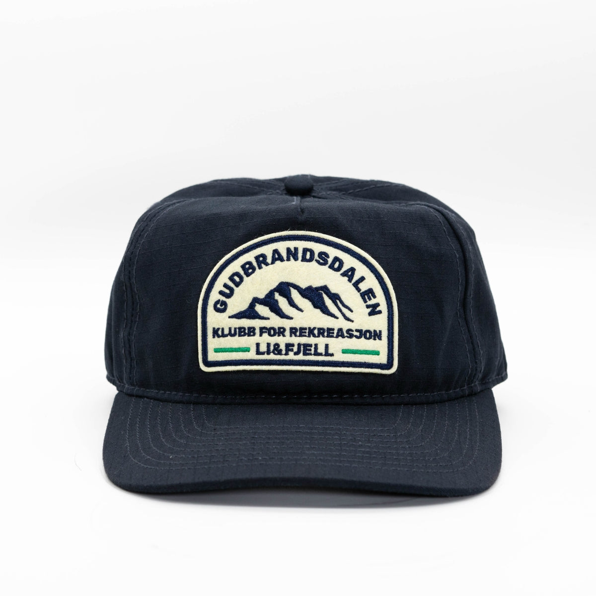 Gudbrandsdalen Patch Caps - Dyp Blå