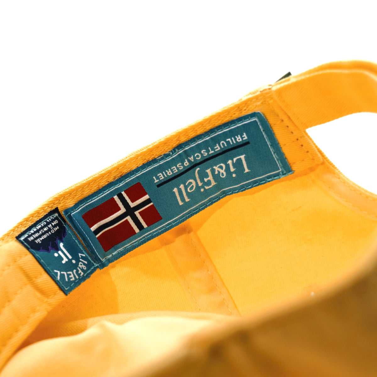 Høyfjellsliv Patch Caps jr. - Gul