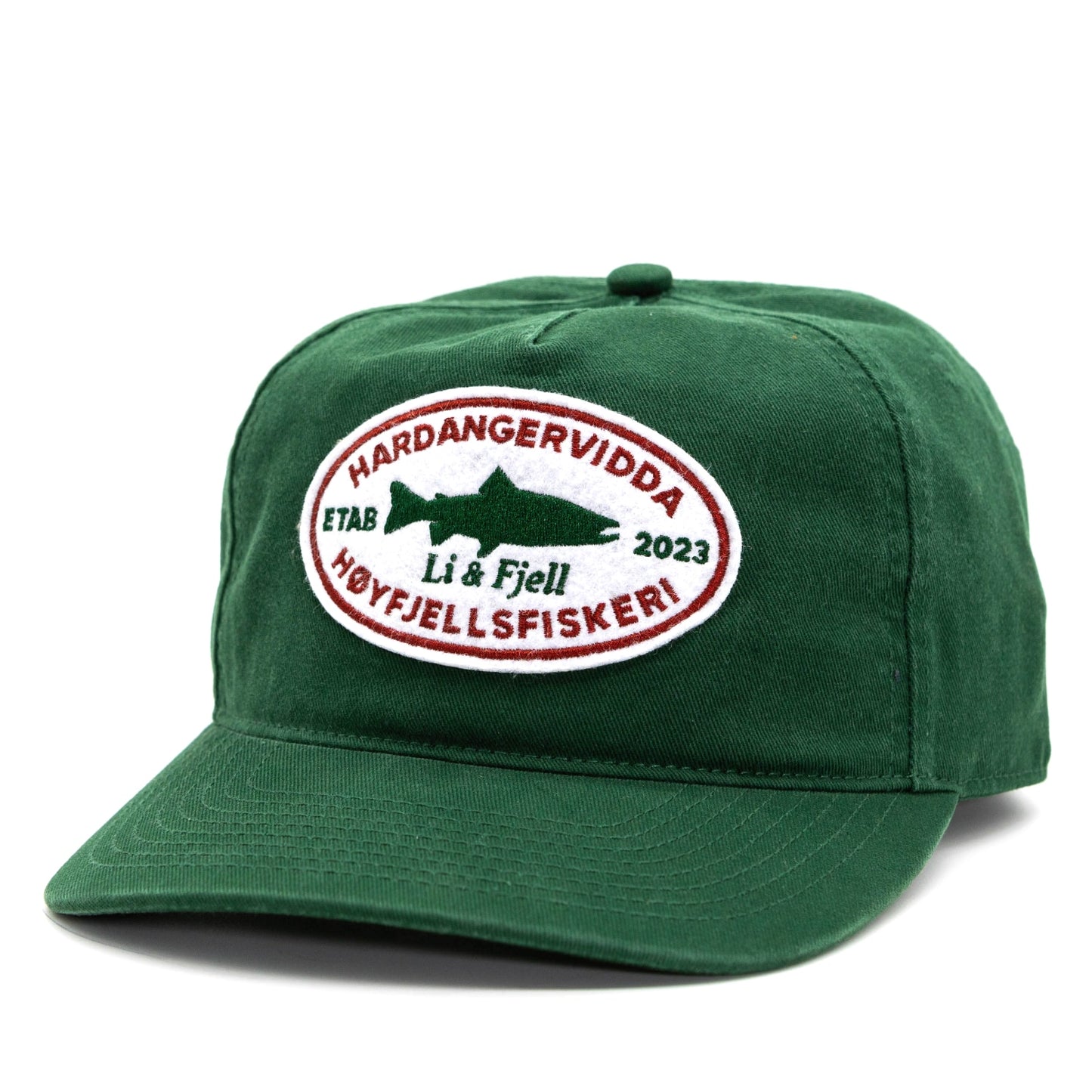 Hardangervidda Fiskeri Caps – Skogsgrønn