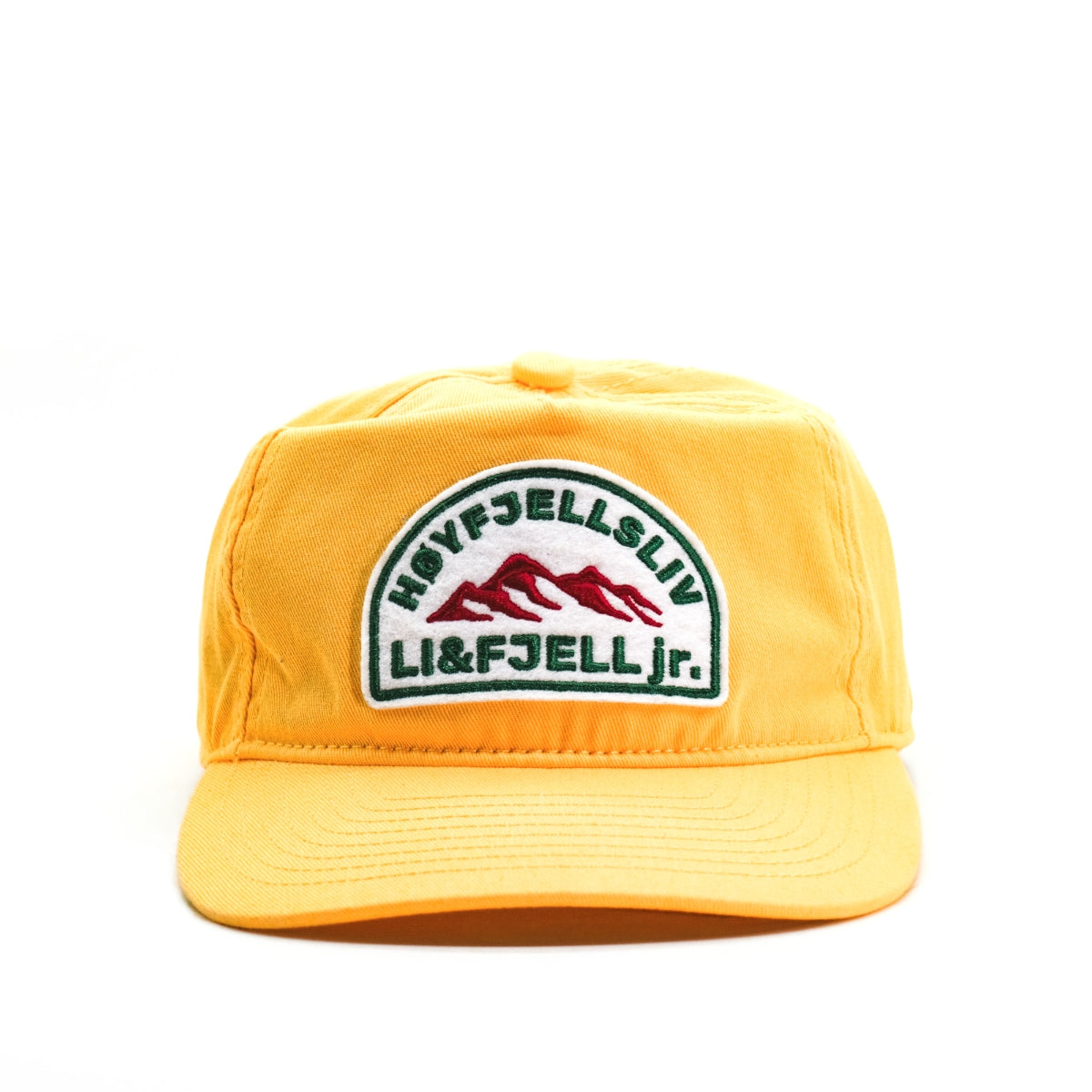 Høyfjellsliv Patch Caps jr. - Gul