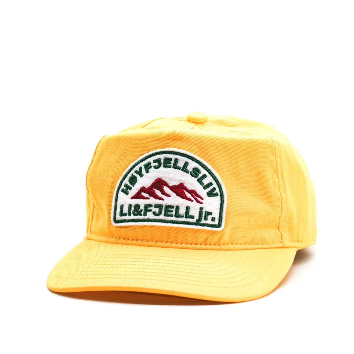 Høyfjellsliv Patch Caps jr. - Gul