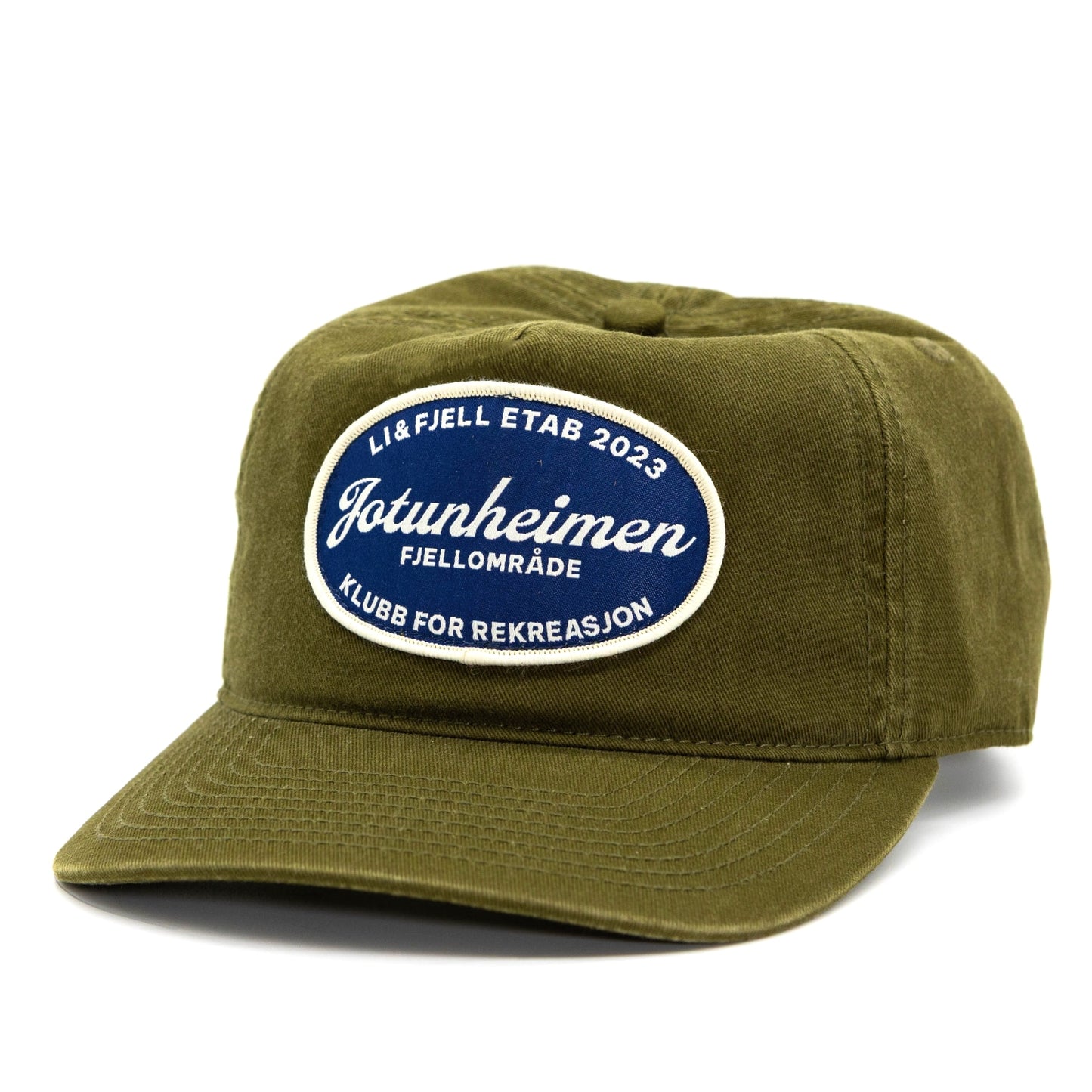 Jotunheimen Rekreasjon Caps – Militærgrønn