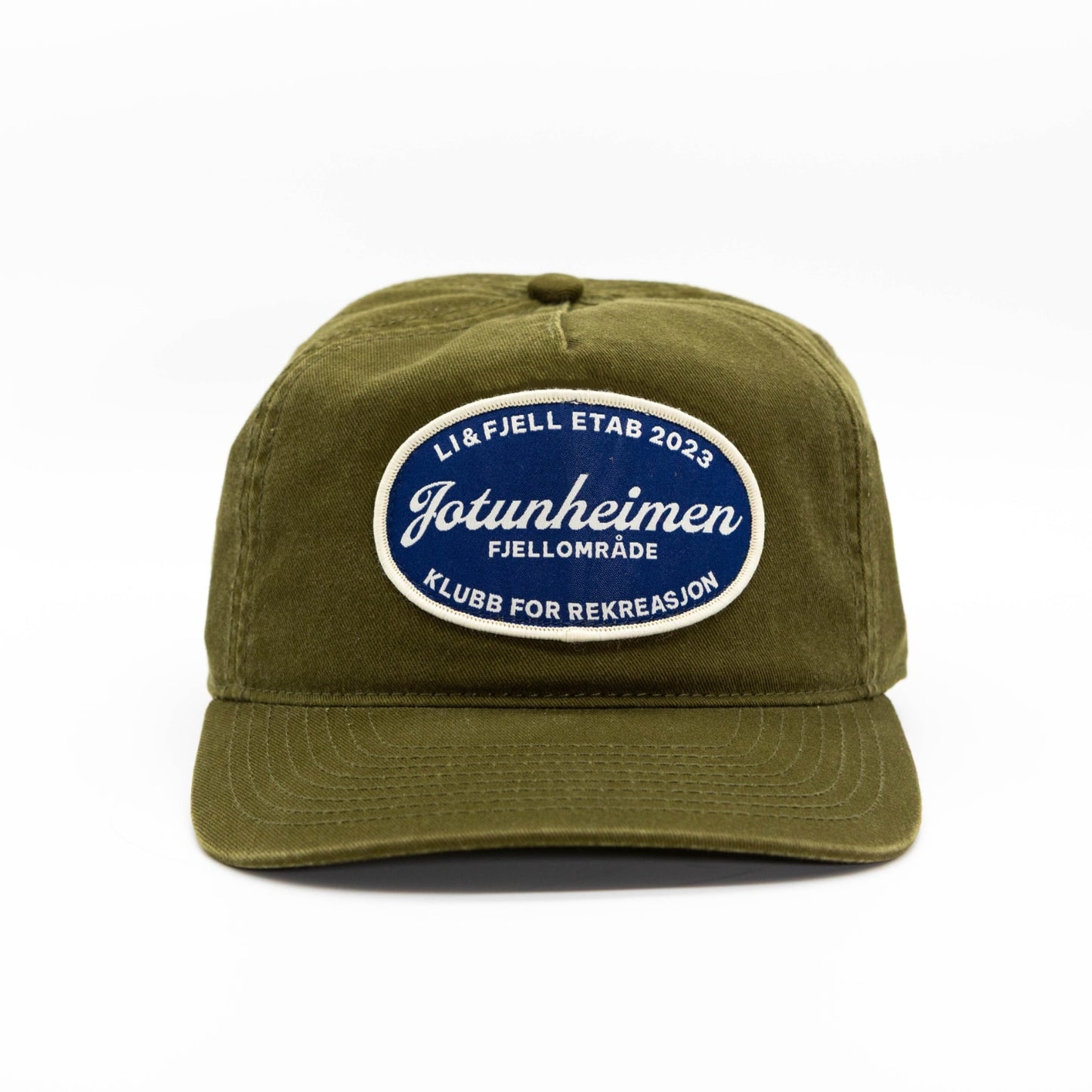 Jotunheimen Rekreasjon Caps – Militærgrønn