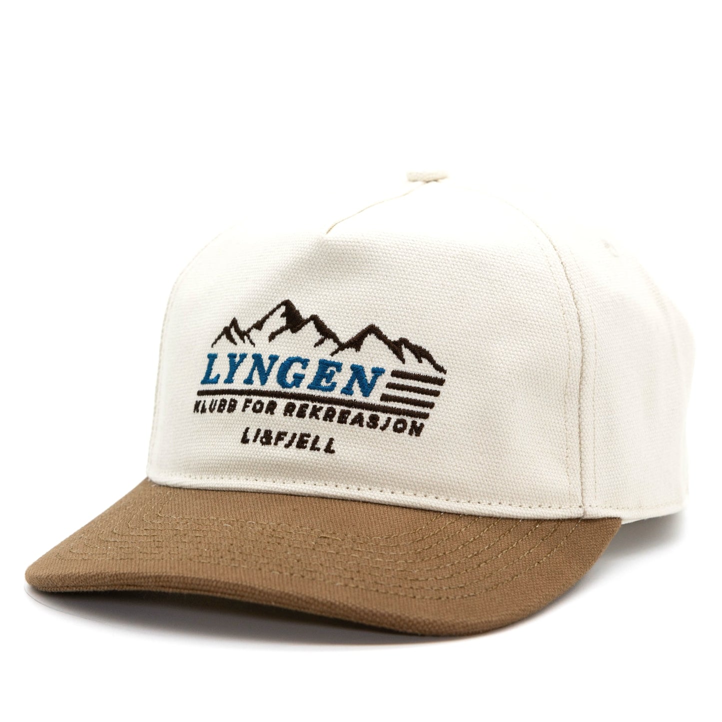Lyngen Rekreasjon Caps – Hvit/Brun