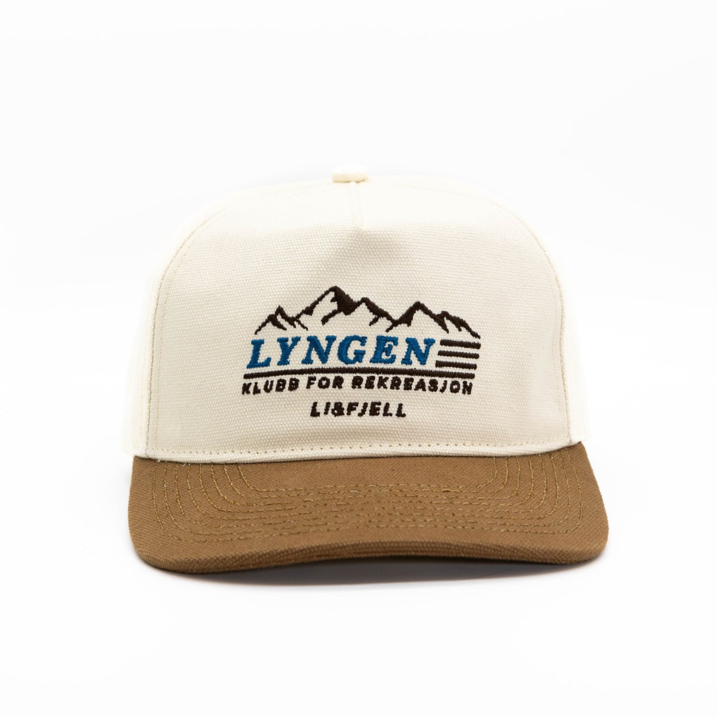 Lyngen Rekreasjon Caps – Hvit/Brun