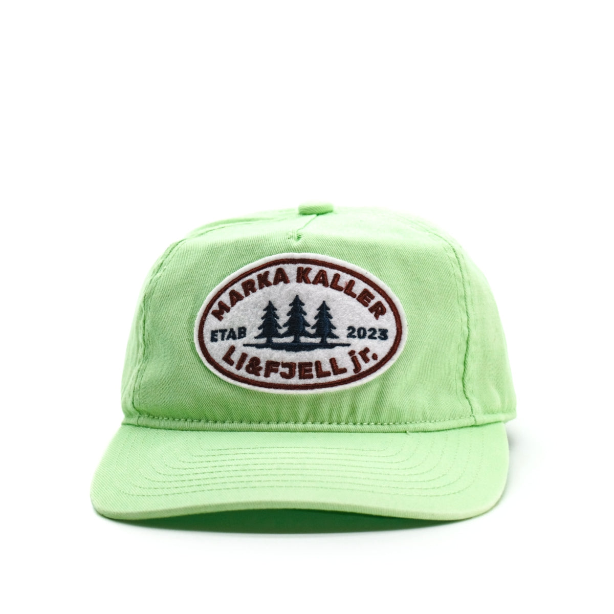 Marka Kaller Patch Caps jr. - Mintgrønn