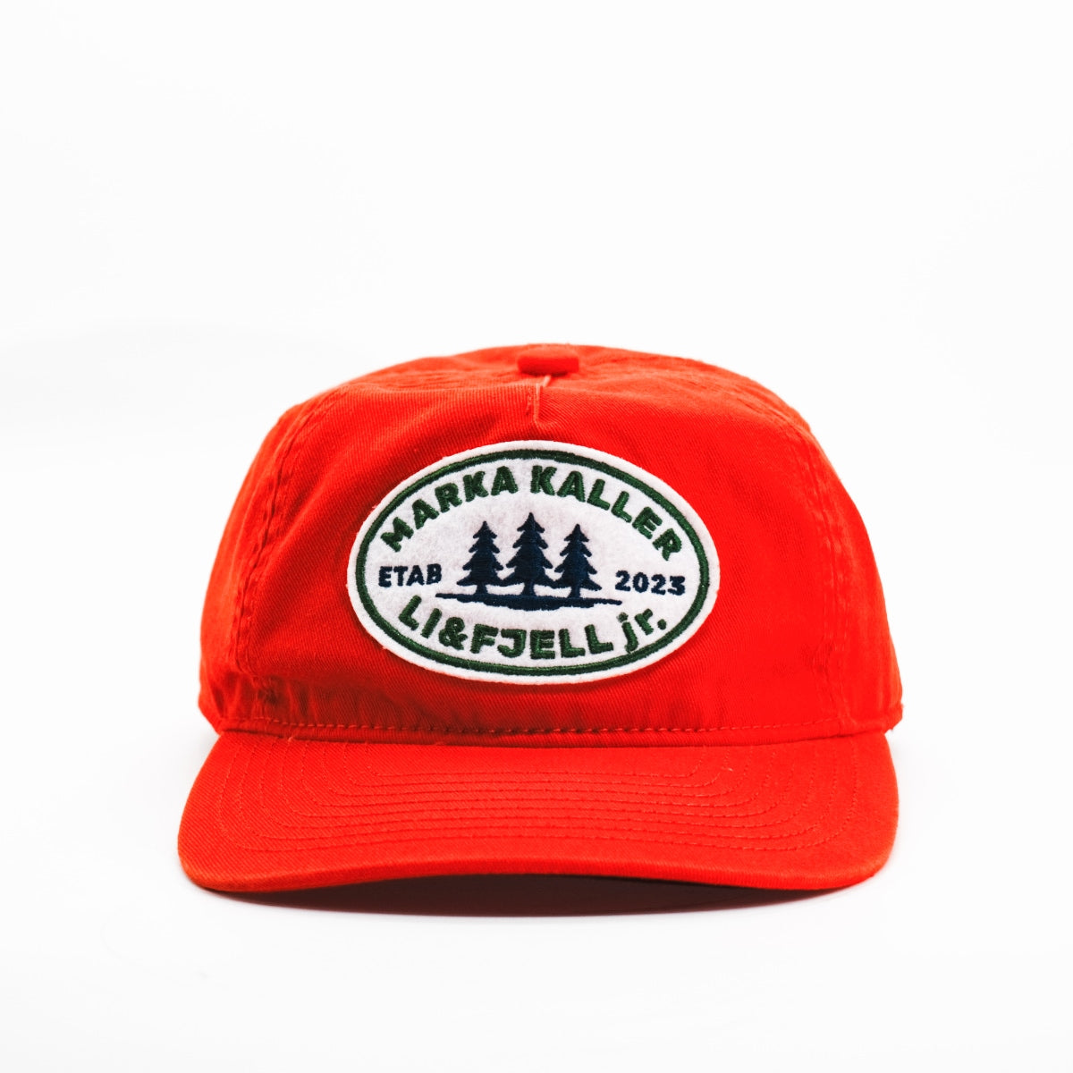 Marka Kaller Patch Caps jr. - Rød