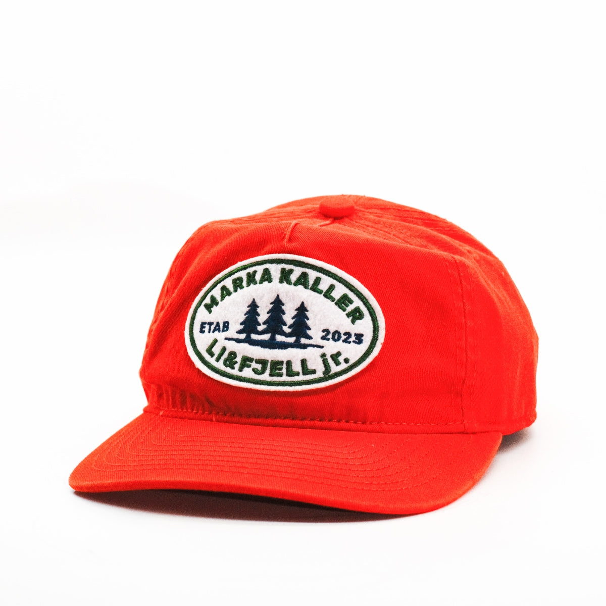 Marka Kaller Patch Caps jr. - Rød