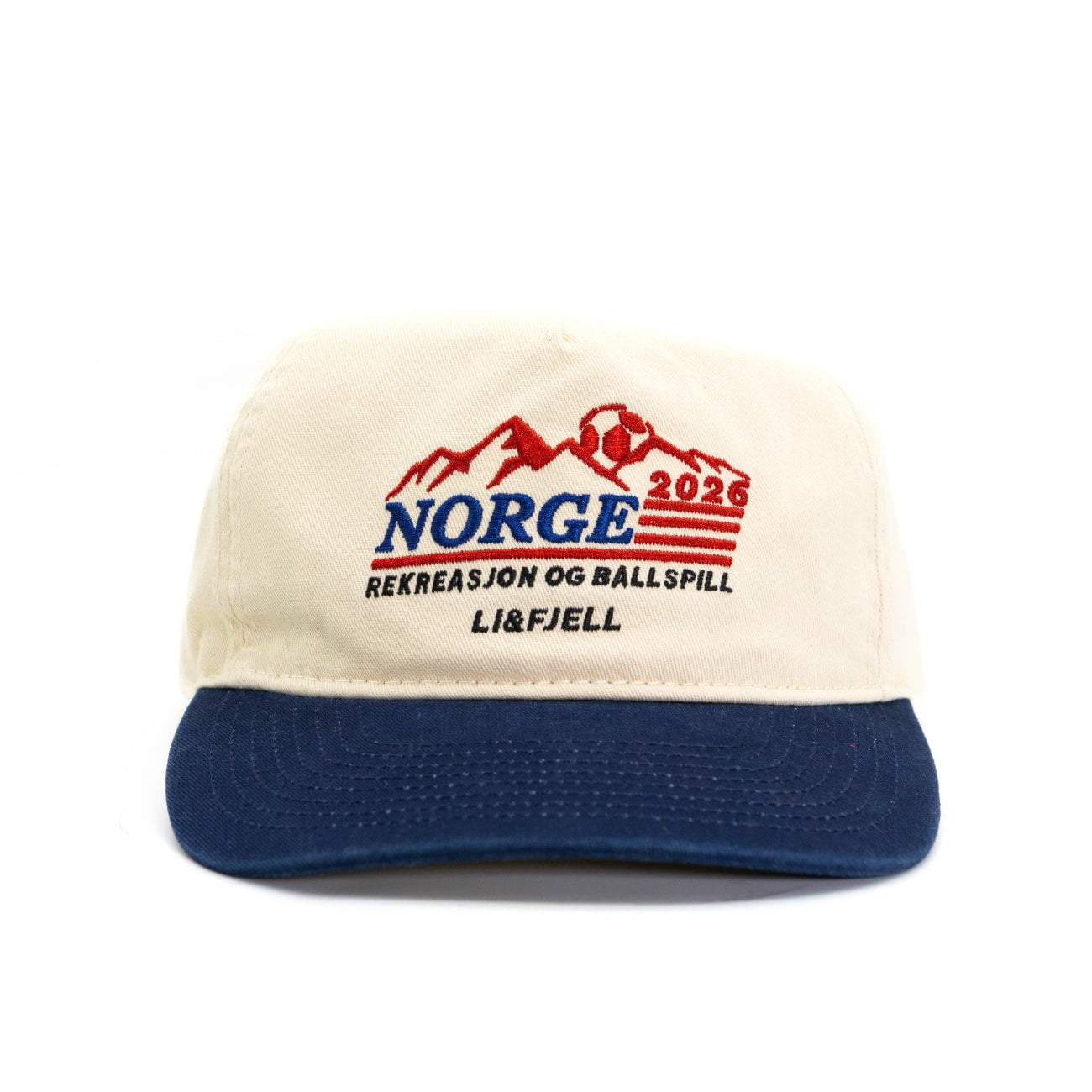 Norge 2026 Caps - Hvit/Blå