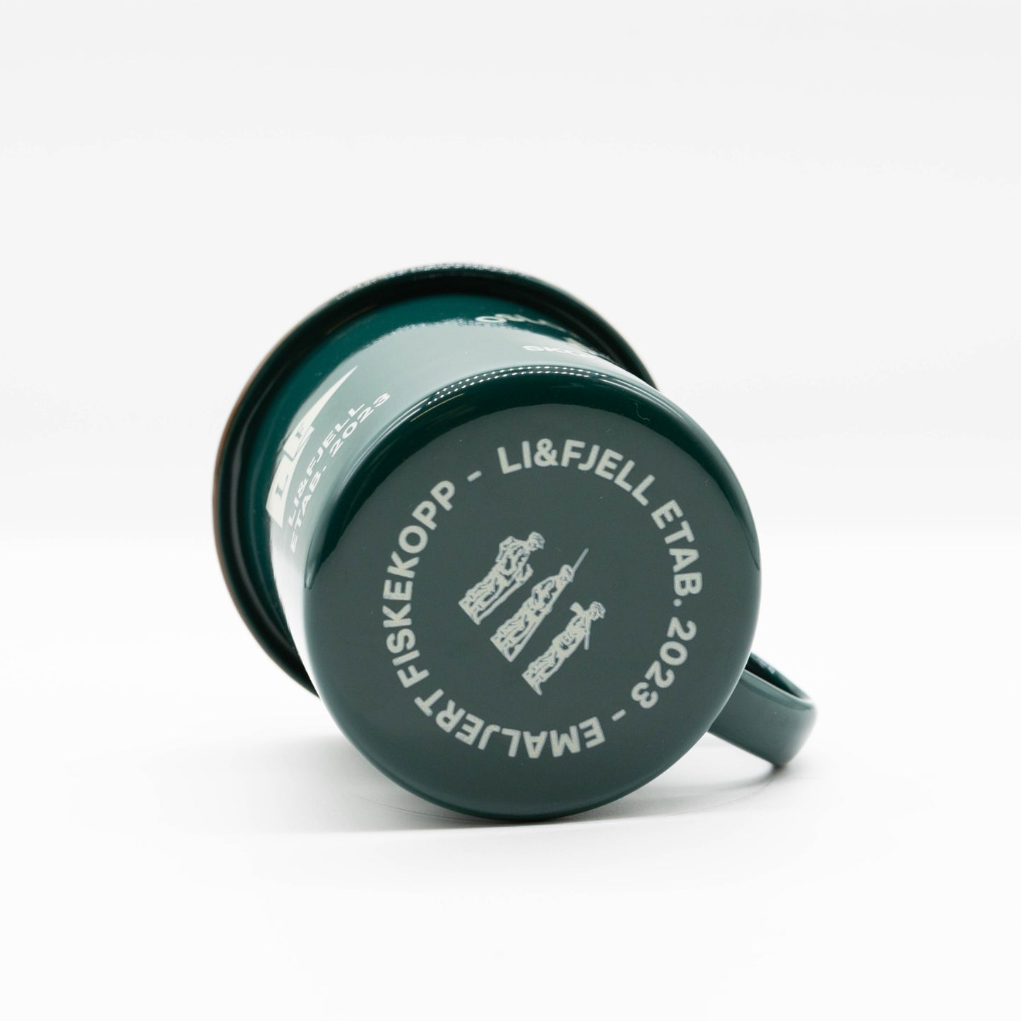 Oslomarka Emaljekopp – Mørk Grønn
