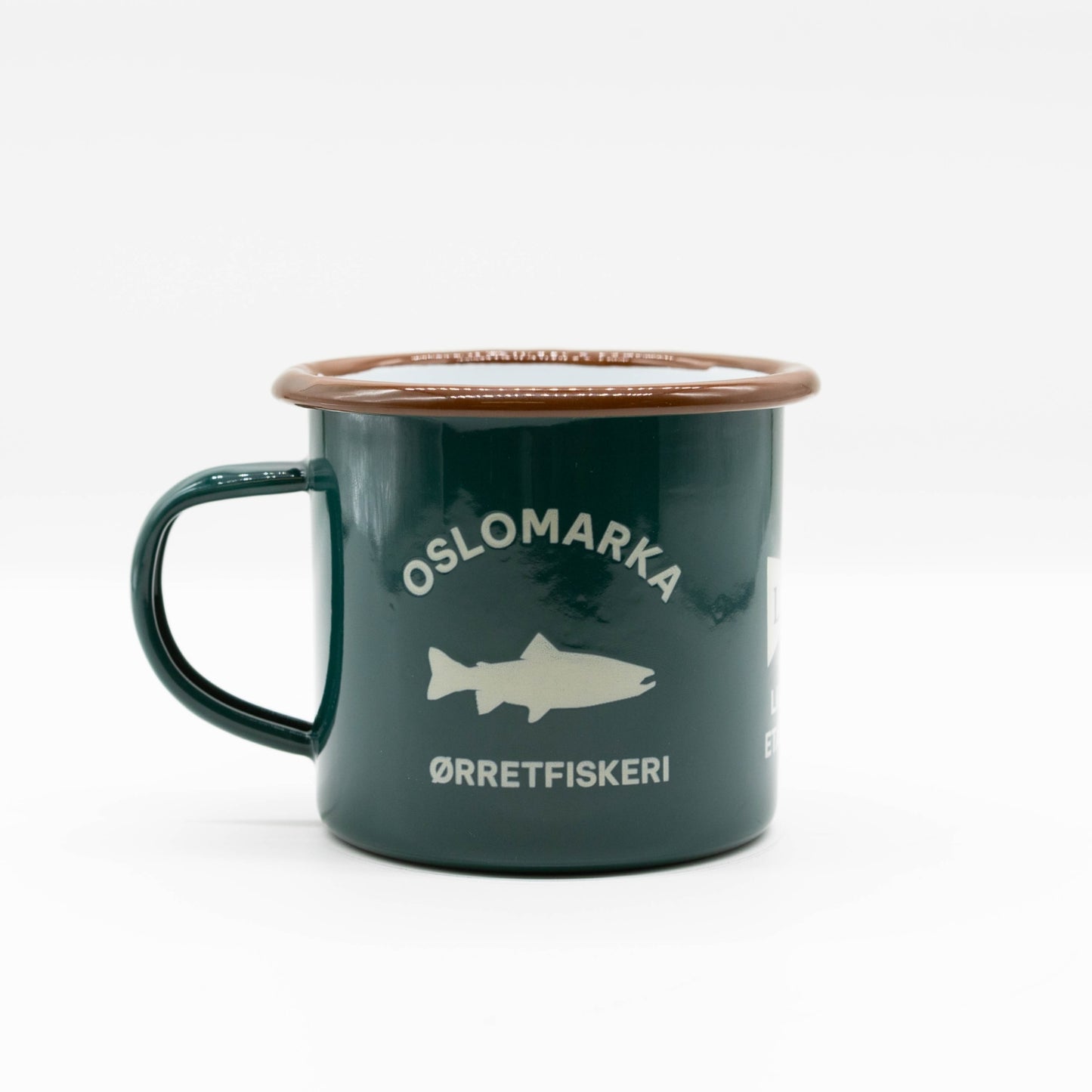 Oslomarka Emaljekopp – Mørk Grønn