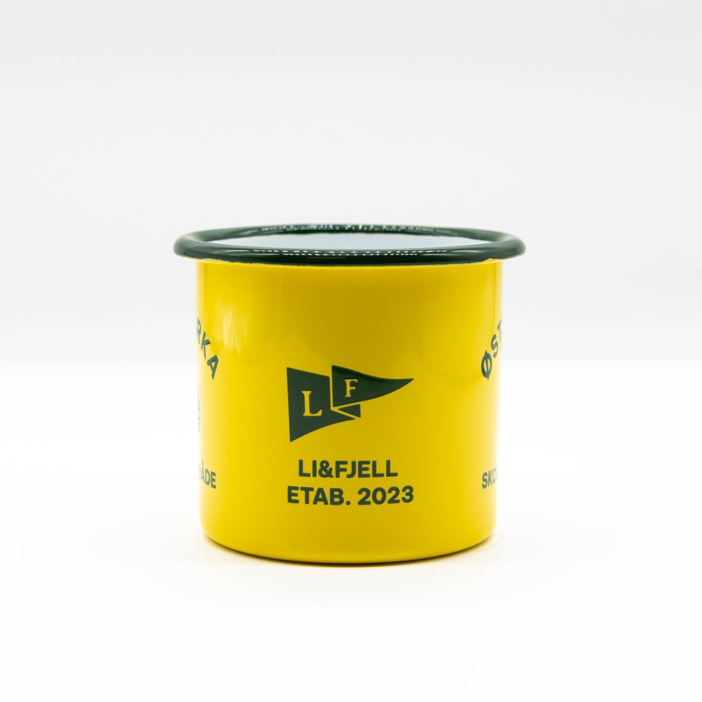 Østmarka Emaljekopp – Gul