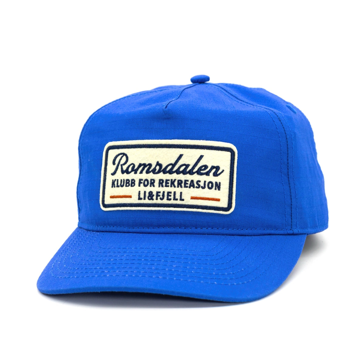 Romsdalen Patch Caps - Hyperblå
